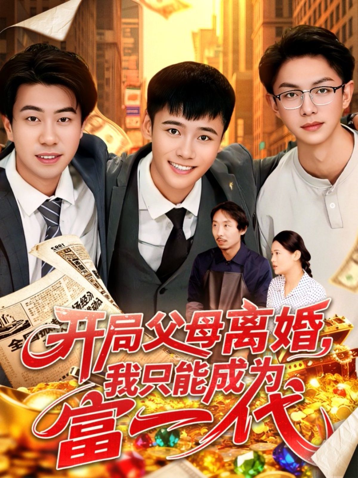 開局父母離婚，我只能成為富一代(全集)